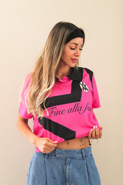 Camiseta Legacy Juventus II Rosa AV – Dryfit Acanalado Mujer