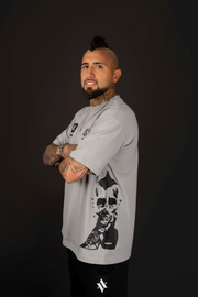 POLERA THE KING Gris