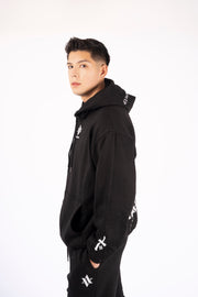 HOODIE THE KING Negro