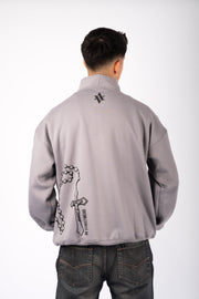 POLERÓN NEVER GIVE UP Gris