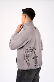 POLERÓN NEVER GIVE UP Gris