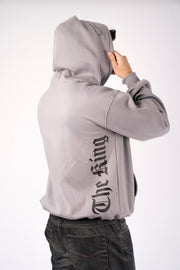 ZIPPER HOODIE ROSARIO Gris