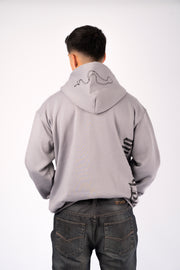 ZIPPER HOODIE ROSARIO Gris