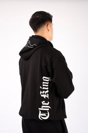ZIPPER HOODIE ROSARIO Negro