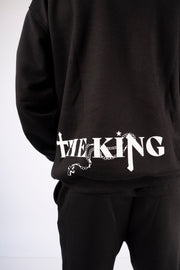 HOODIE THE KING Negro