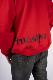 HOODIE THE KING Rojo