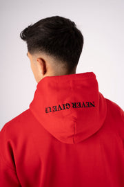 HOODIE THE KING Rojo