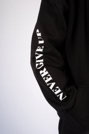 POLERÓN NEVER GIVE UP Negro