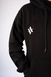 ZIPPER HOODIE SIGNATURE Negro
