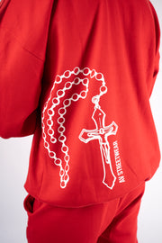 POLERÓN NEVER GIVE UP Rojo