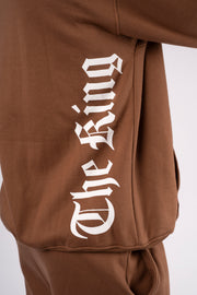 ZIPPER HOODIE ROSARIO Café